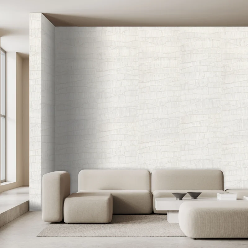 Sculpted Grain wallcovering, shown in KS-HP03-01