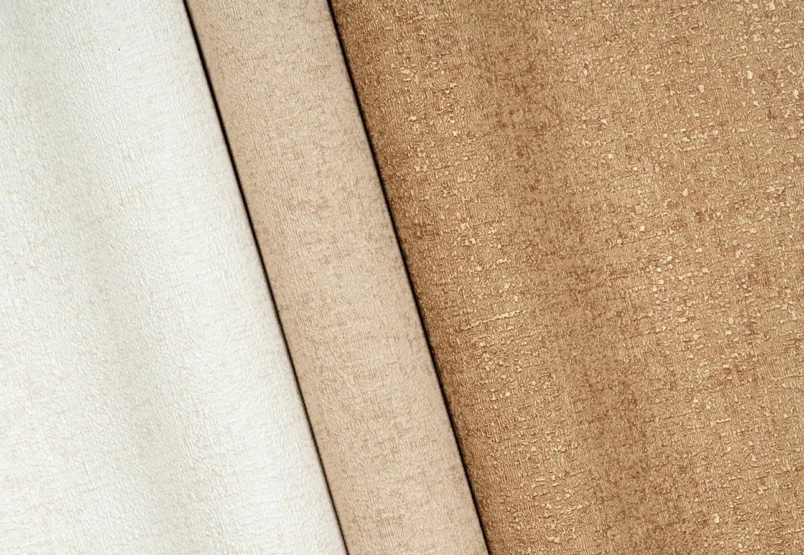 Sericin wallcovering, shown in Incognito, Opulent, The Gilded Age