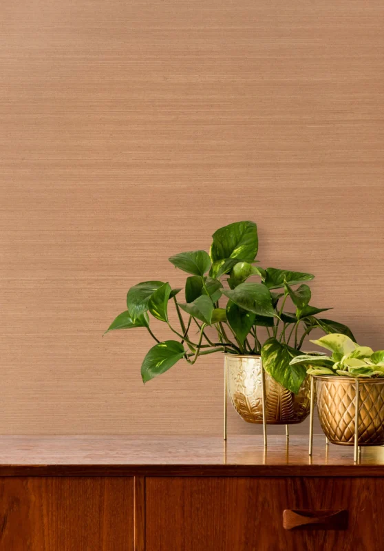 Silk Noil wallcovering, shown in TAK-EA03-02