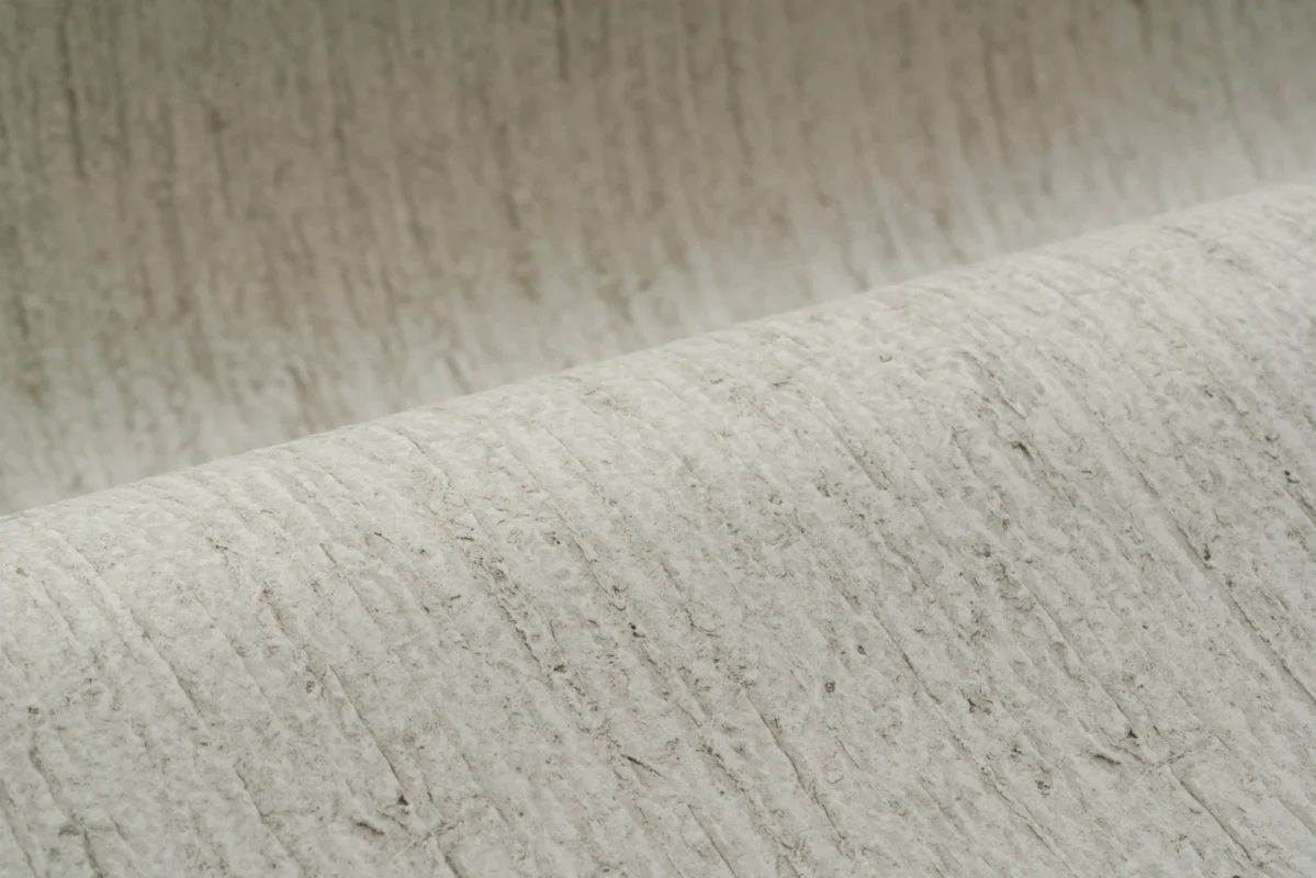 Stone Field wallcovering, shown in Honed Gray