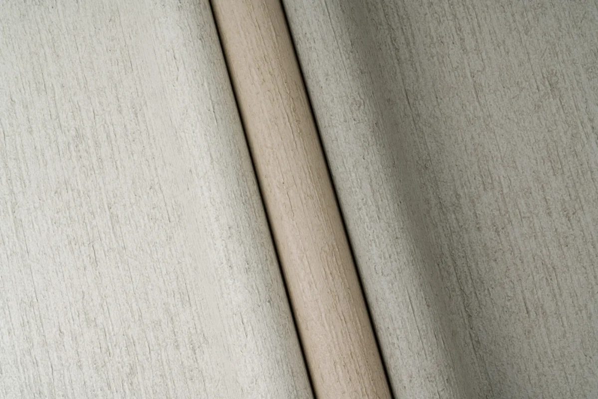 Stone Field wallcovering, shown in Honed Gray, Toscana Taupe, Concrete