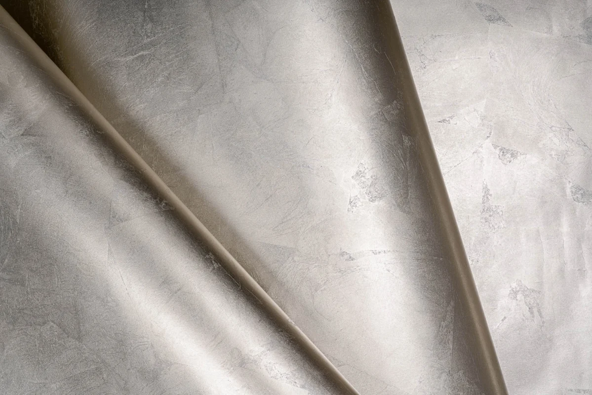 Whispering Patina wallcovering, shown in TAK-AA09-01