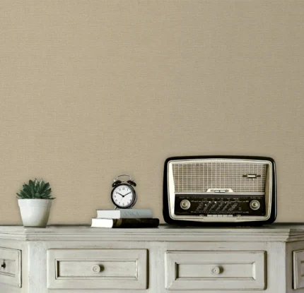 Beige Embossed Wallpaper – Understated Elegance (3707-3)