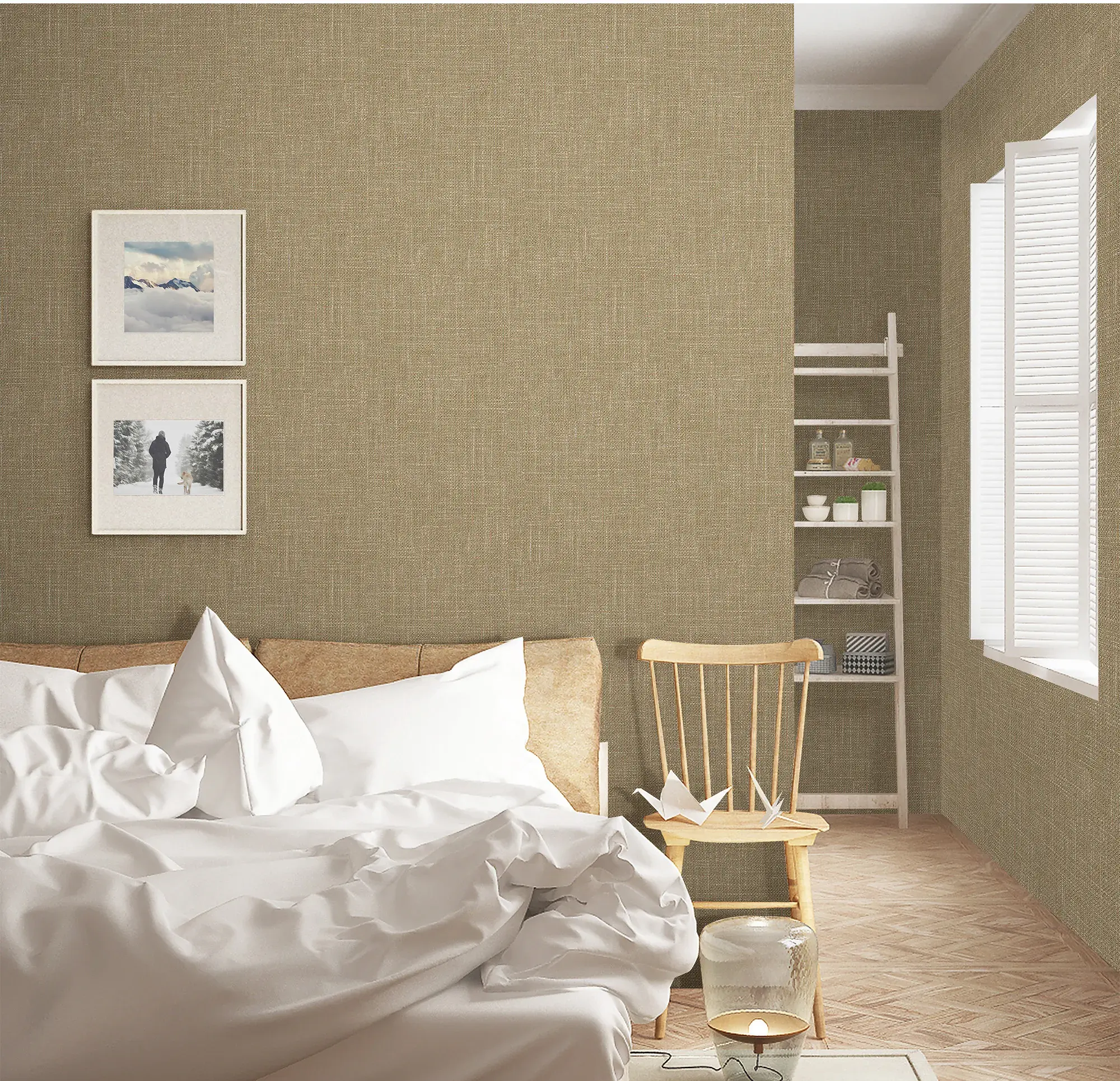 Tan Embossed Wallpaper – Warmth Refined (3712-4) Tan Embossed Wallpaper – Warmth Refined (3712-4)
