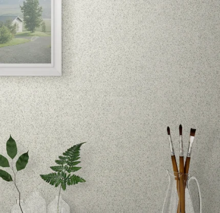 Beige Embossed Wallpaper – Mineral Glitter (3713-2)