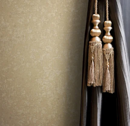 Beige Embossed Wallpaper – Worn Texture (3715-3)