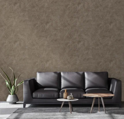 Gray Embossed Wallpaper – Metallic Warmth (3717-6)
