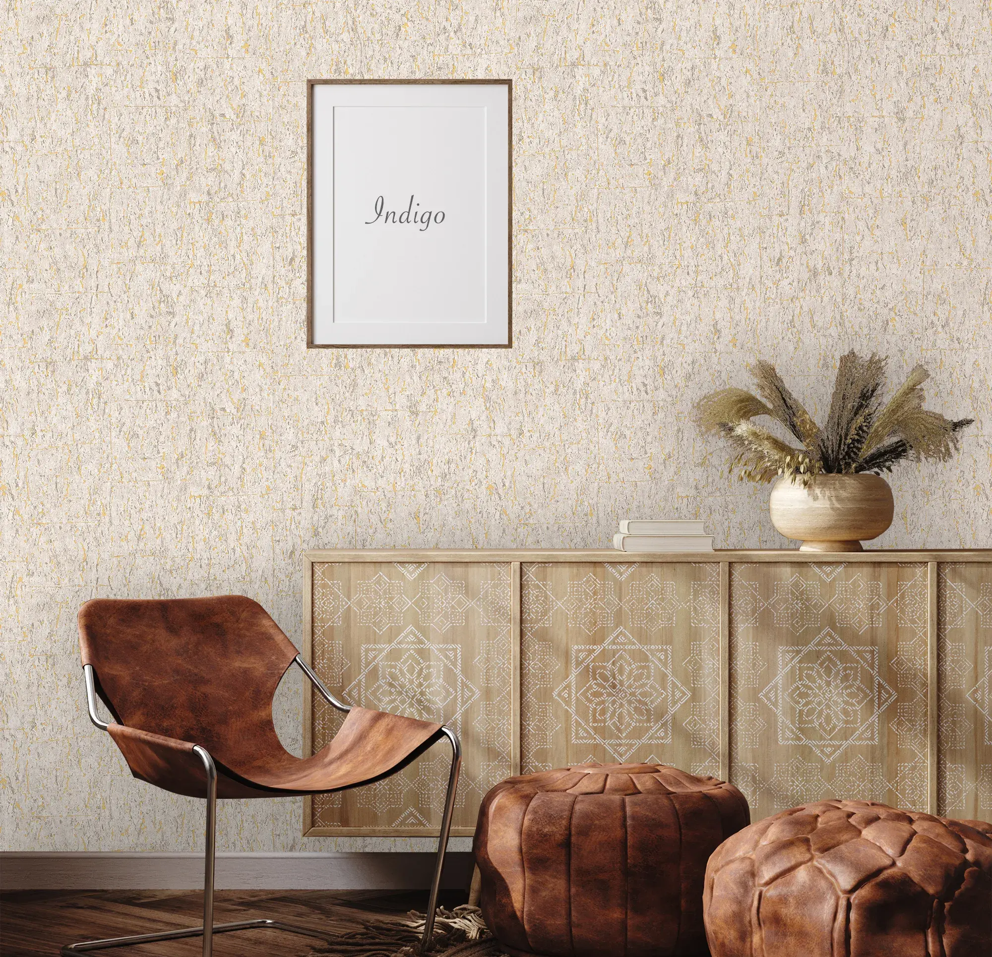 Beige Embossed Wallpaper – Warm Sophistication (4701-2) Beige Embossed Wallpaper – Warm Sophistication (4701-2)