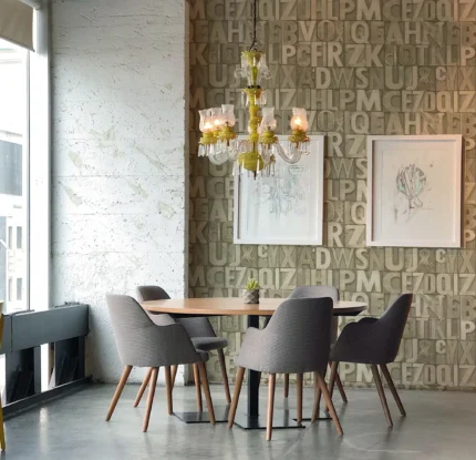 Beige Embossed Wallpaper – Timeless Elegance (4704-2)