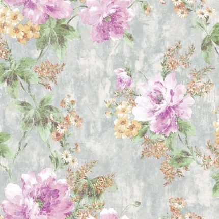 Pink Embossed Indigo Adawall Wallpaper 4708-1