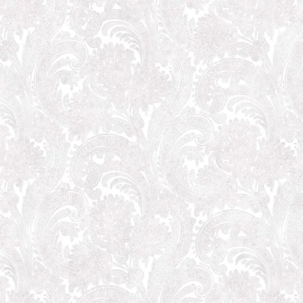 White Embossed Indigo Adawall Wallpaper 4710-1