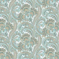 Teal Embossed