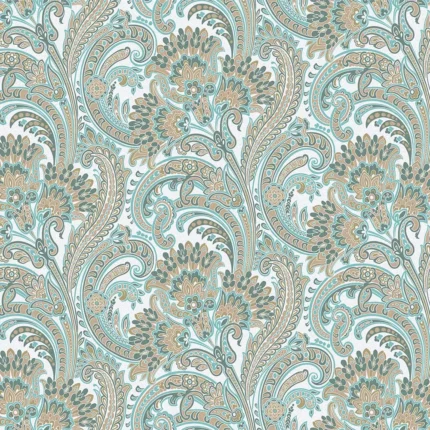 Teal Embossed Indigo Adawall Wallpaper 4711-1