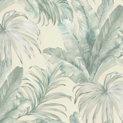 Green Embossed Indigo Adawall Wallpaper 4714-2