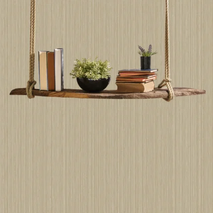 Beige Embossed Wallpaper – Warmth Timeless (9904-1)