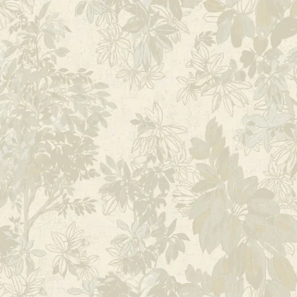 Cream Embossed Tropicano Adawall Wallpaper 9907-1