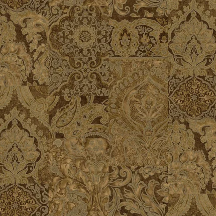 Brown Embossed Tropicano Adawall Wallpaper 9911-4