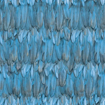 Blue Embossed Tropicano Adawall Wallpaper 9913-3
