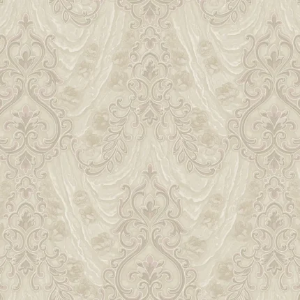 Beige Embossed Signature Adawall Wallpaper 1004-1