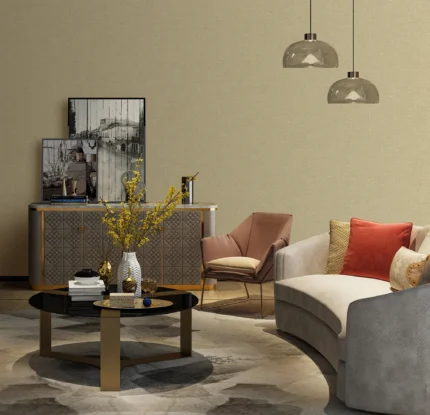 Beige Embossed Wallpaper – Natural Warmth (1013-3)