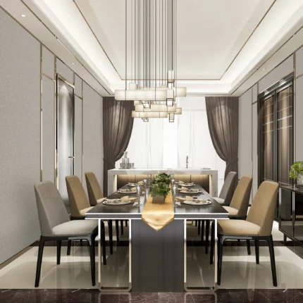 Beige Embossed Wallpaper – Timeless Neutrality (1112-4)