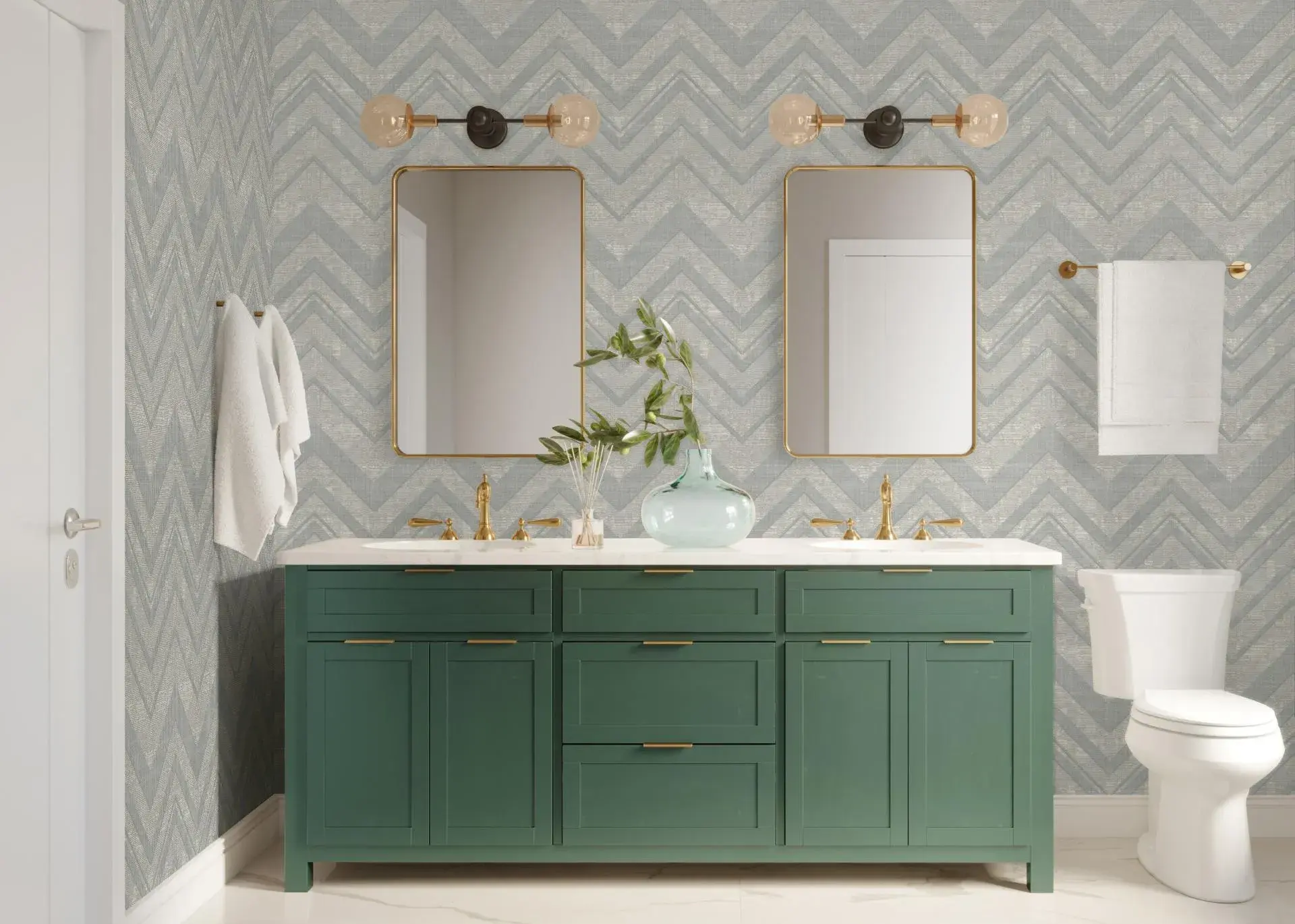 Gray Embossed Wallpaper – Dimensional Depth (1207-2)