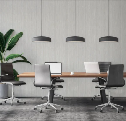 Gray Embossed Wallpaper – 3D Dimensional (1212-1)