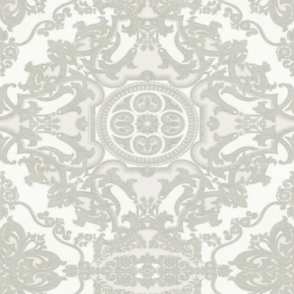 Gray Embossed Seyyah Adawall Wallpaper 1301-1