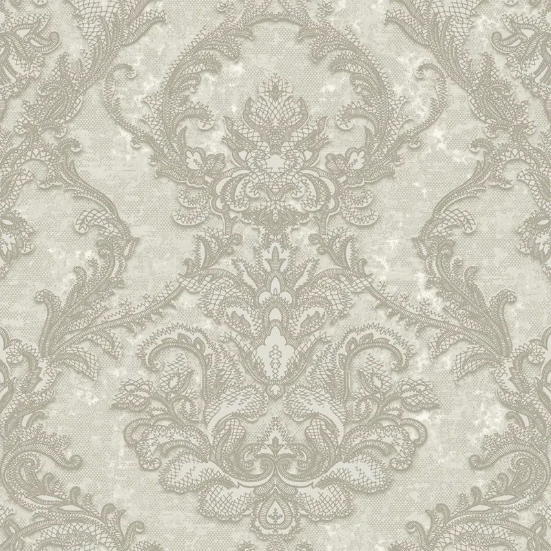 Beige Embossed Seyyah Adawall Wallpaper 1303-2