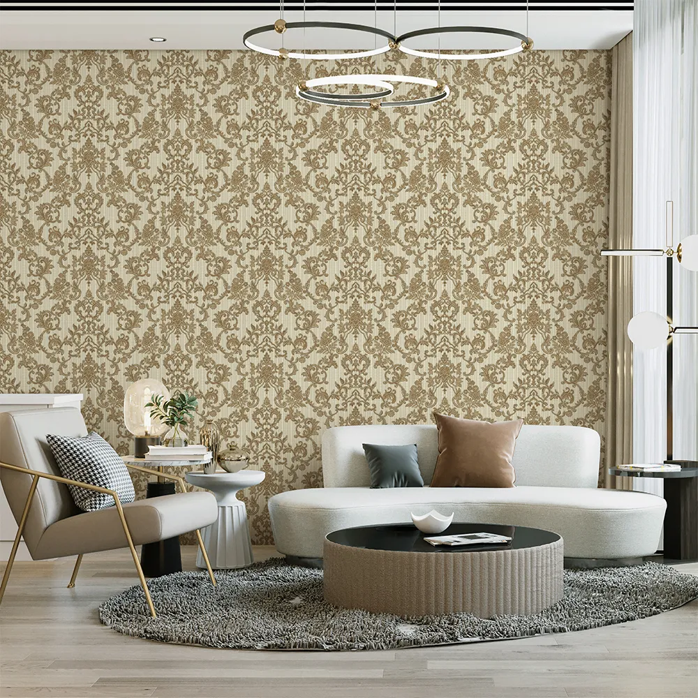 Cream Embossed Wallpaper – Timeless Elegance (1305-4) Cream Embossed Wallpaper – Timeless Elegance (1305-4)