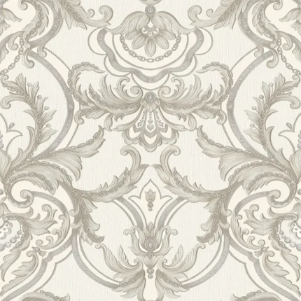 Cream Embossed Seyyah Adawall Wallpaper 1308-1