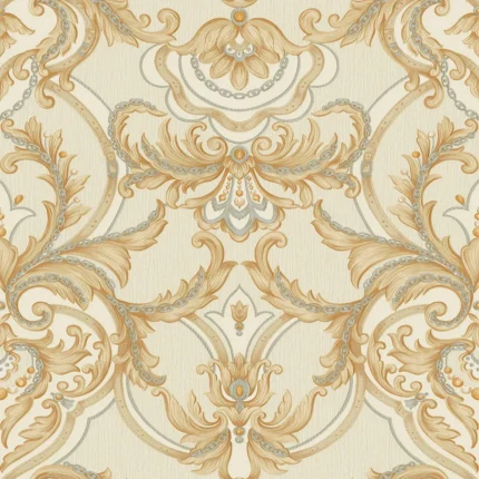 Gold Embossed Seyyah Adawall Wallpaper 1308-3