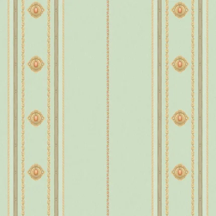 Green Embossed Seyyah Adawall Wallpaper 1309-4