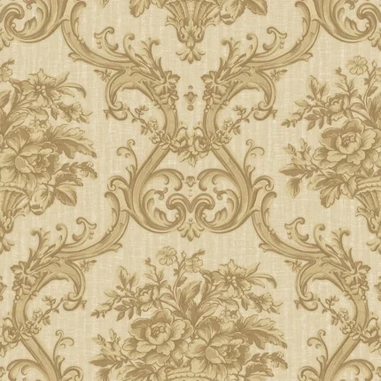 Cream Embossed Seyyah Adawall Wallpaper 1310-3
