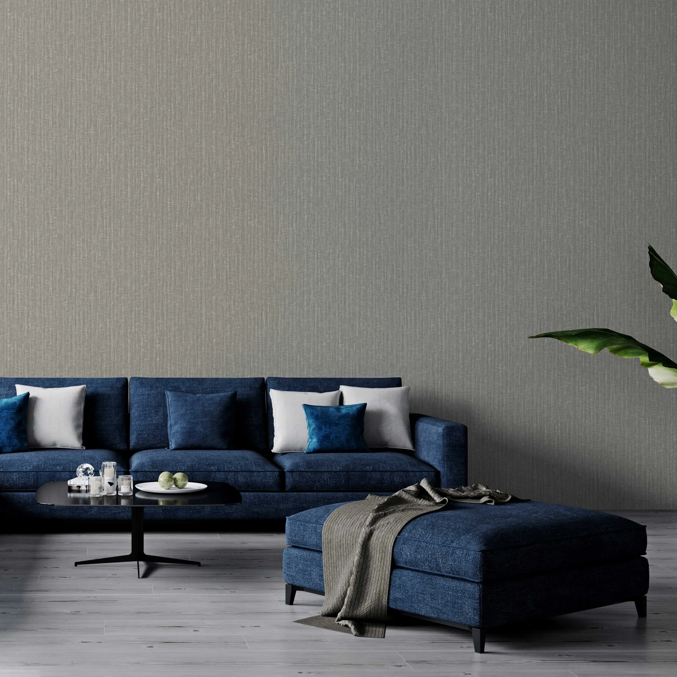 Gray Embossed Wallpaper – Timeless Elegance (1311-4) Gray Embossed Wallpaper – Timeless Elegance (1311-4)