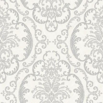 Gray Embossed Seyyah Adawall Wallpaper 1312-1