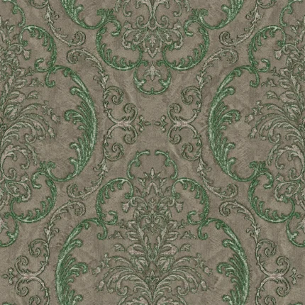 Gray Embossed Seyyah Adawall Wallpaper 1312-4