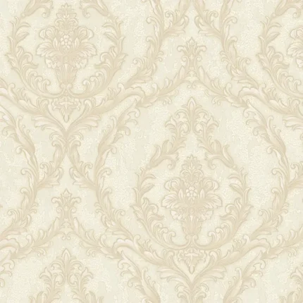 Cream Embossed Dante Adawall Wallpaper 1401-2