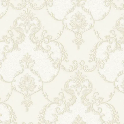 Cream Embossed Dante Adawall Wallpaper 1403-1
