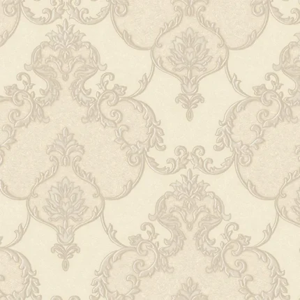 Cream Embossed Dante Adawall Wallpaper 1403-3