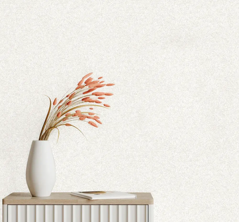 White Embossed Wallpaper – Glittering Solid (1404-1) White Embossed Wallpaper – Glittering Solid (1404-1)