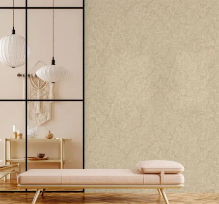 Beige Embossed Wallpaper – Rich Textures (1406-5)
