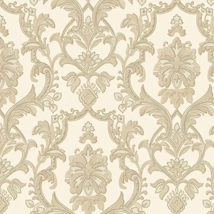 Cream Embossed Dante Adawall Wallpaper 1407-2