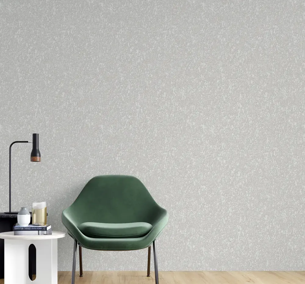 White Embossed Wallpaper – Light Reflection (1408-3) White Embossed Wallpaper – Light Reflection (1408-3)