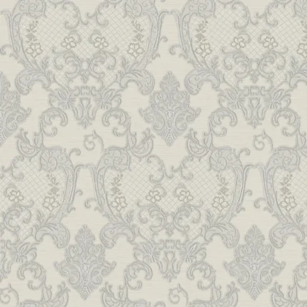 Cream Embossed Dante Adawall Wallpaper 1411-3