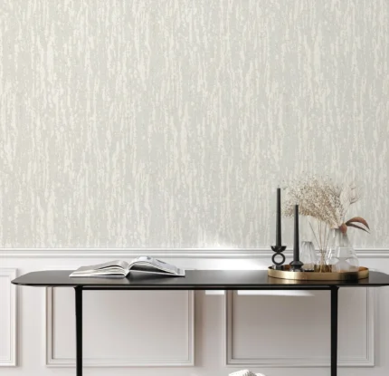 White Embossed Wallpaper – Urban Chic (1508-1)