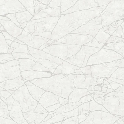 White Embossed Roka Adawall Wallpaper 23107-1