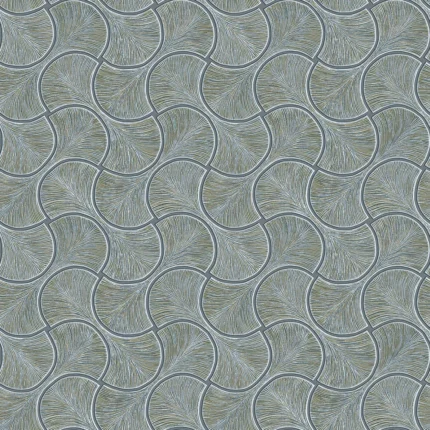 Blue Embossed Omega Adawall Wallpaper 23201-6