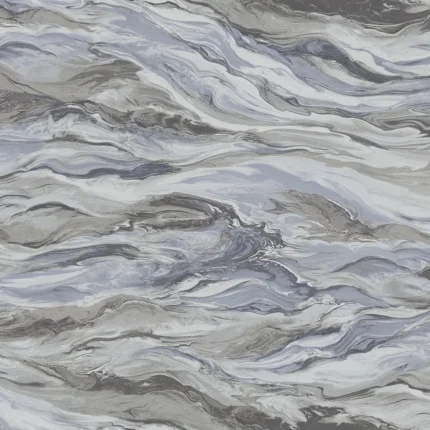 Gray Embossed Omega Adawall Wallpaper 23207-3