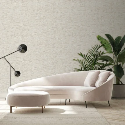 Beige Embossed Wallpaper – Wood Grain (23210-2)